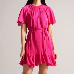 Ted Baker Pink Mini Dress